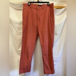 Roundtree & Yorke Men's Rust Chinos